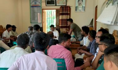 Naikshyanchari 2nd Baishari UP financial year lease open budget meeting held!