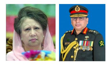 Army Chief Meets with Khaleda Zia