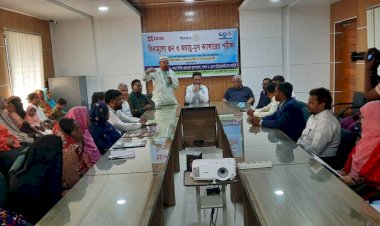 A free breast and cervical cancer screening and discussion event was held at Pabna Sadar Hospital.
