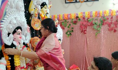 Three-day Shri Shri Jagaddhatri Puja concludes with grandeur in Keshabpur