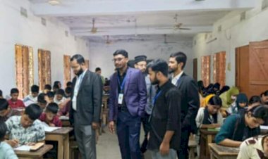 Kishorekantha Merit Scholarship Exam-2025 held in a festive atmosphere in Thakurgaon.