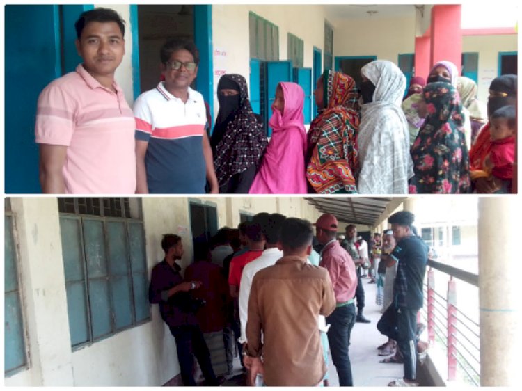 The Sixth Upazila Parishad Election-2024 ended smoothly in Manohardi without any untoward incident.