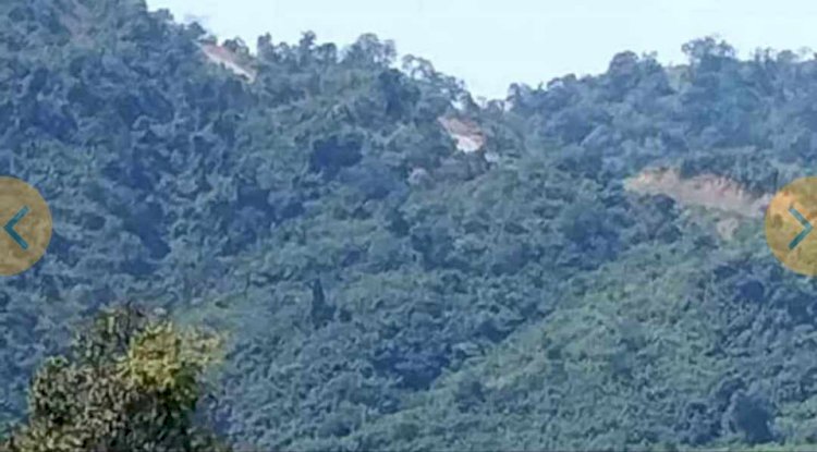 The sound of gunfire again at the border of Naikshyongchari