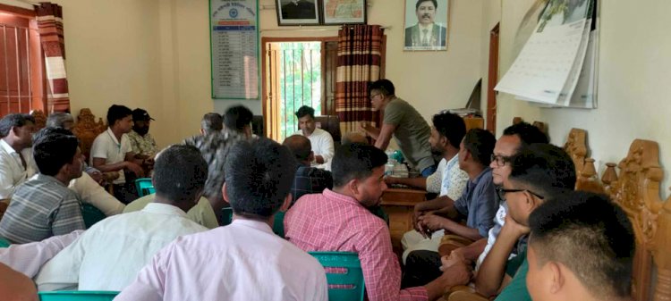 Naikshyanchari 2nd Baishari UP financial year lease open budget meeting held!