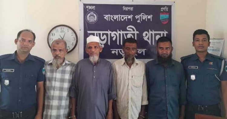 15 people were arrested for various crimes in the last 24 hours in Narail district police operation