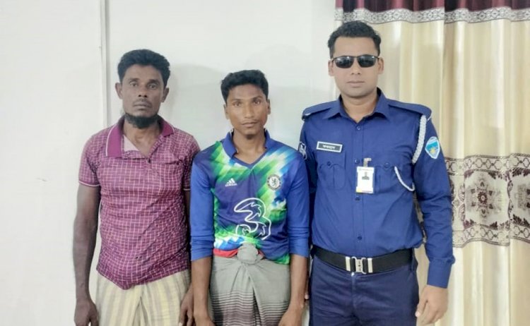Three kidnappers were arrested, and two victims were rescued in a police operation in Teknaf.