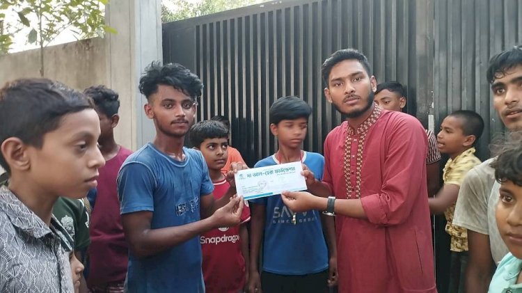 Football Final of Da Al-Hera Foundation 2025 Held in Manohardi, Narsingdi
