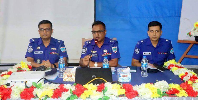 SP Rabiul Islam inaugurated a three-day electoral training course for police members in Narail.