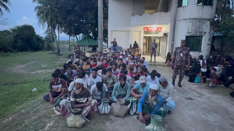 BGB operation in Teknaf detains 170 including Rohingya women and children