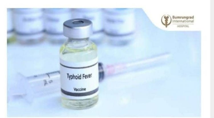 The typhoid vaccination program will begin in Burichang on the upcoming 12th.