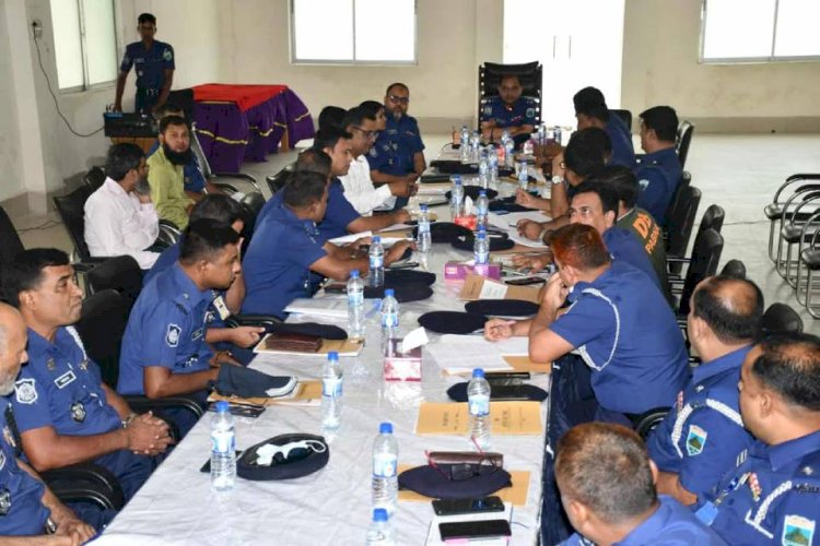 Monthly Crime Conference of Police held in Pabna