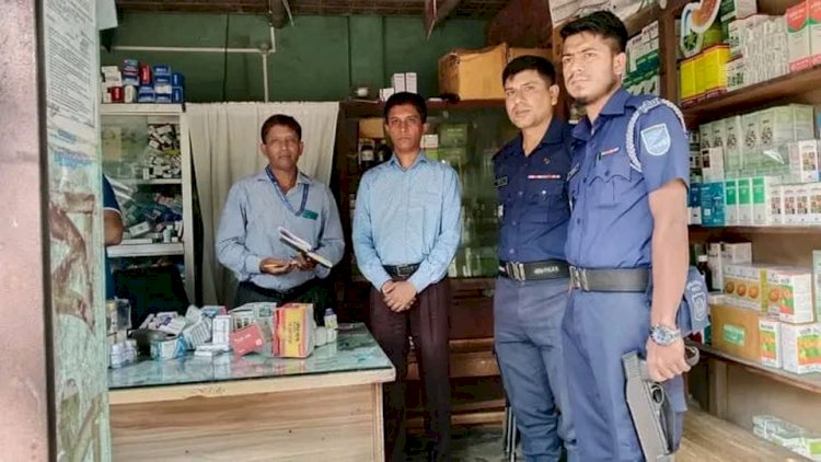 Market monitoring drive by the Directorate of Consumer Rights Protection in Manohardi.