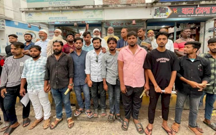 A leaflet distribution and a promotional procession for the 