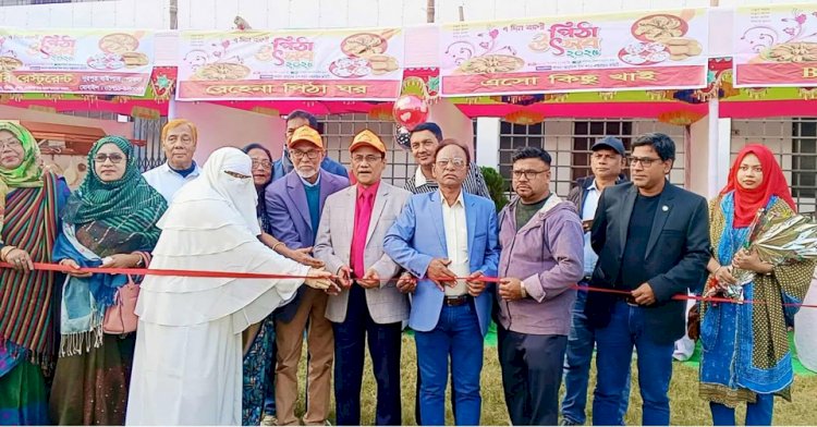 Week-long Pitha Festival inaugurated in Pabna.